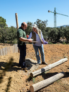 Mónica Martí garden construction management